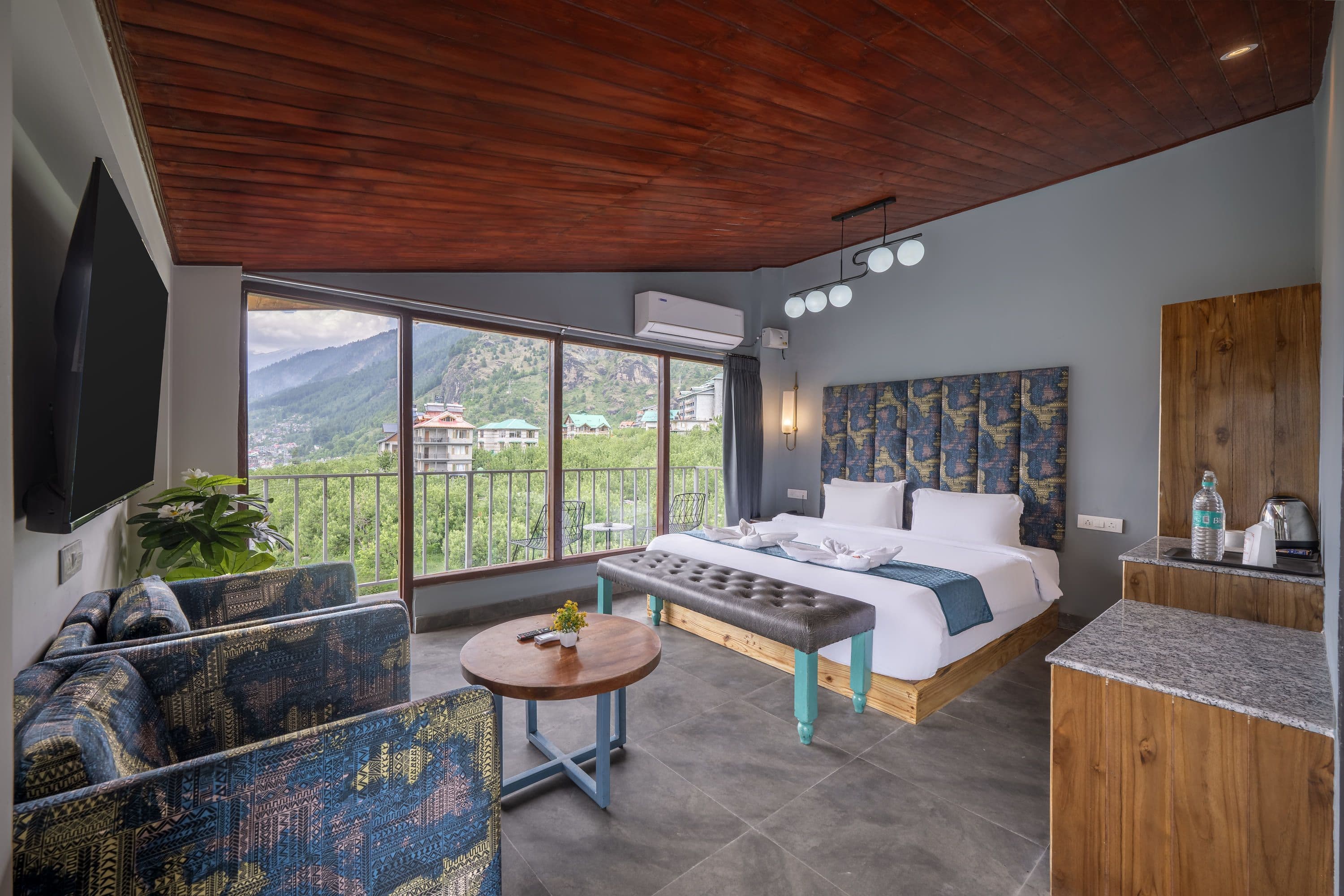 Premium Terrace Room with Balcony (Mountain View)