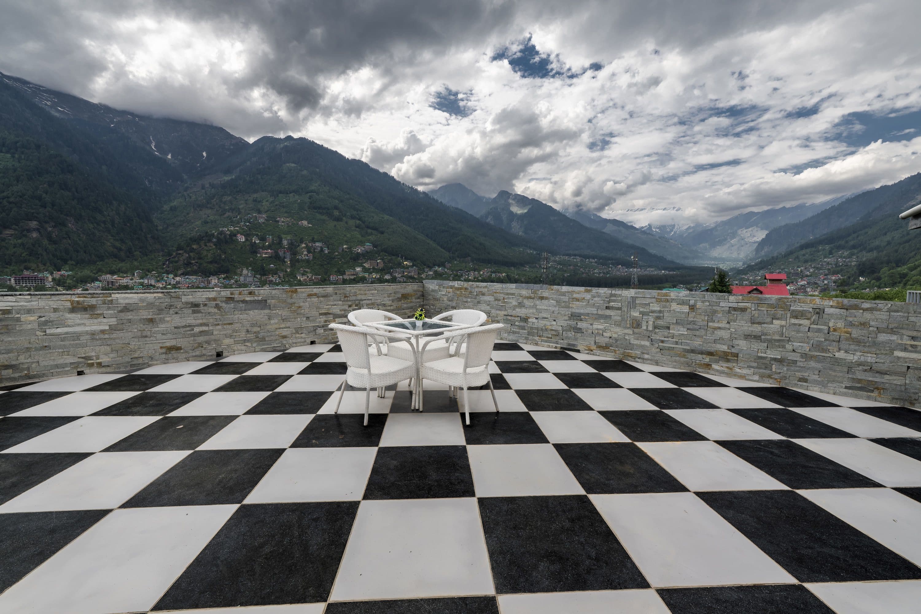 Premium Terrace Room with Balcony (Mountain View)