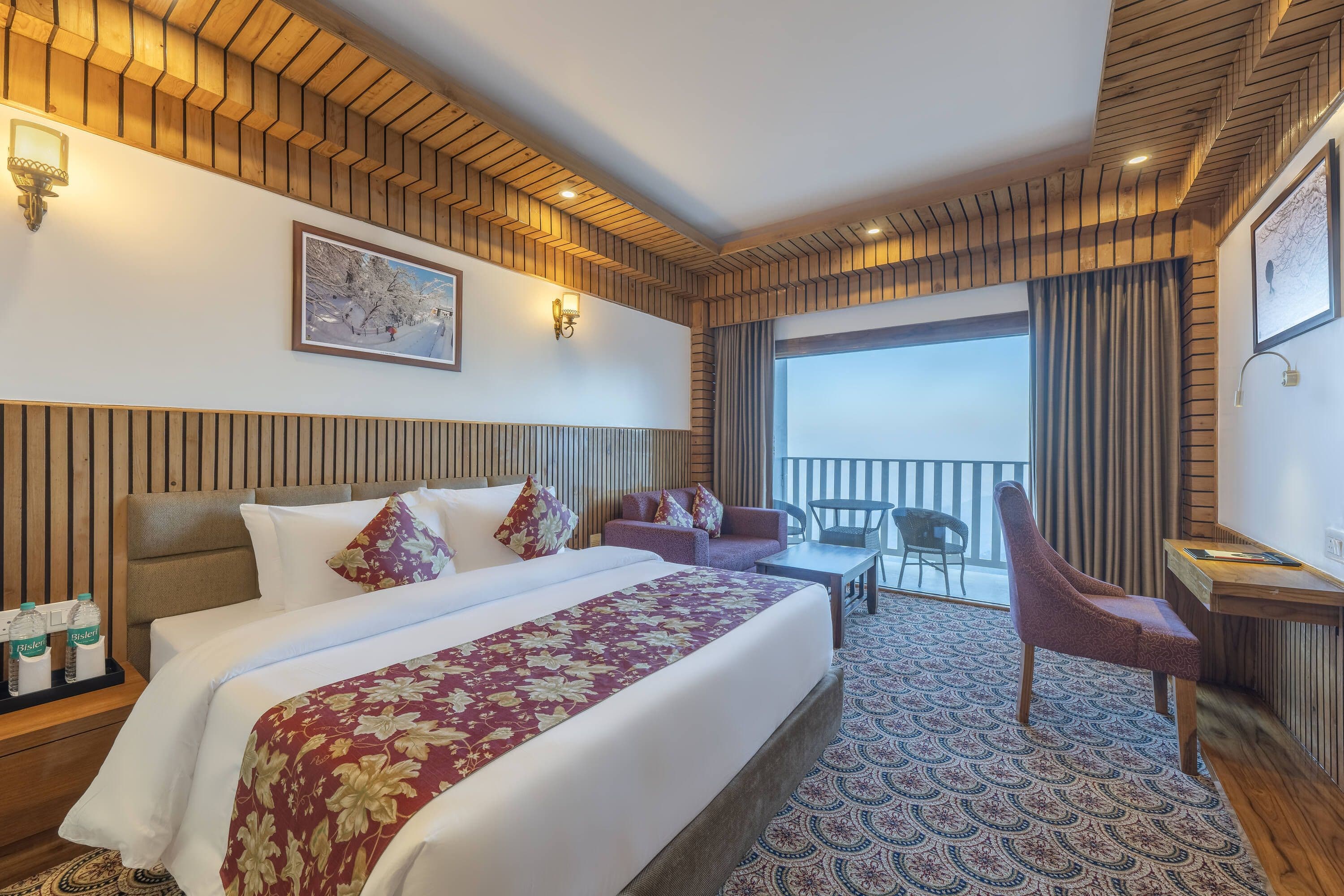 Luxury Classic Room with Balcony (Pool View)
