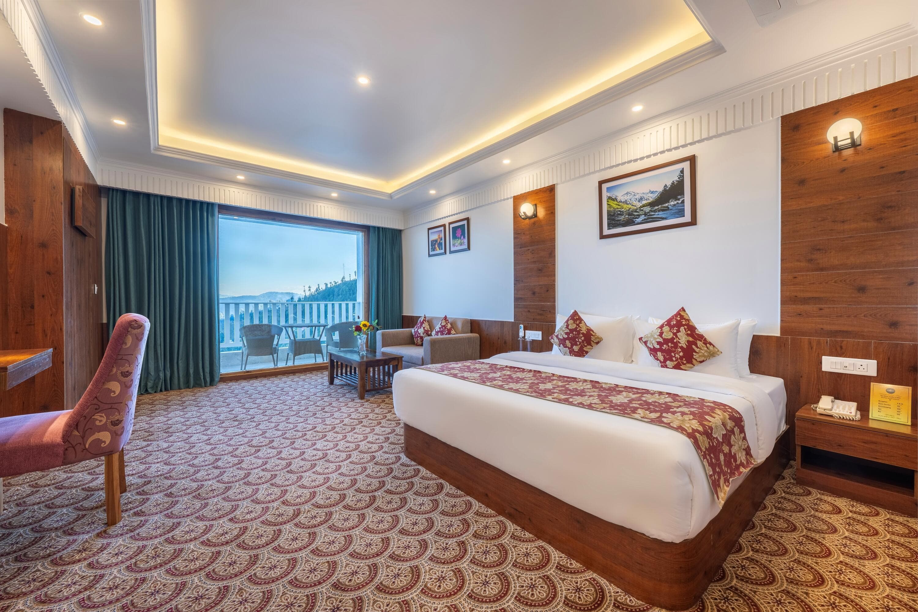 Premium Room with Balcony (Valley View)
