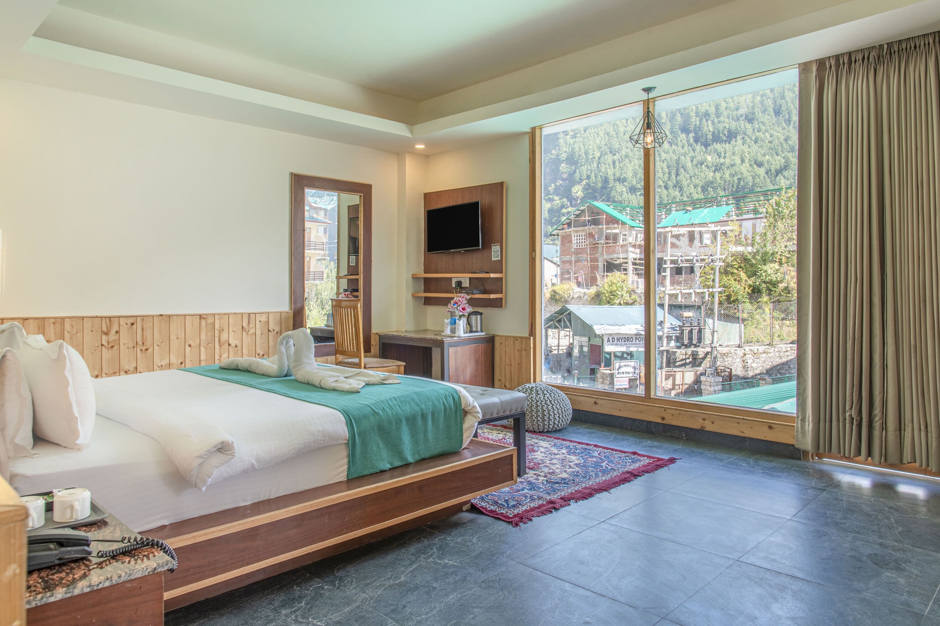 Standard Room with Balcony (NON AC, Partial View)