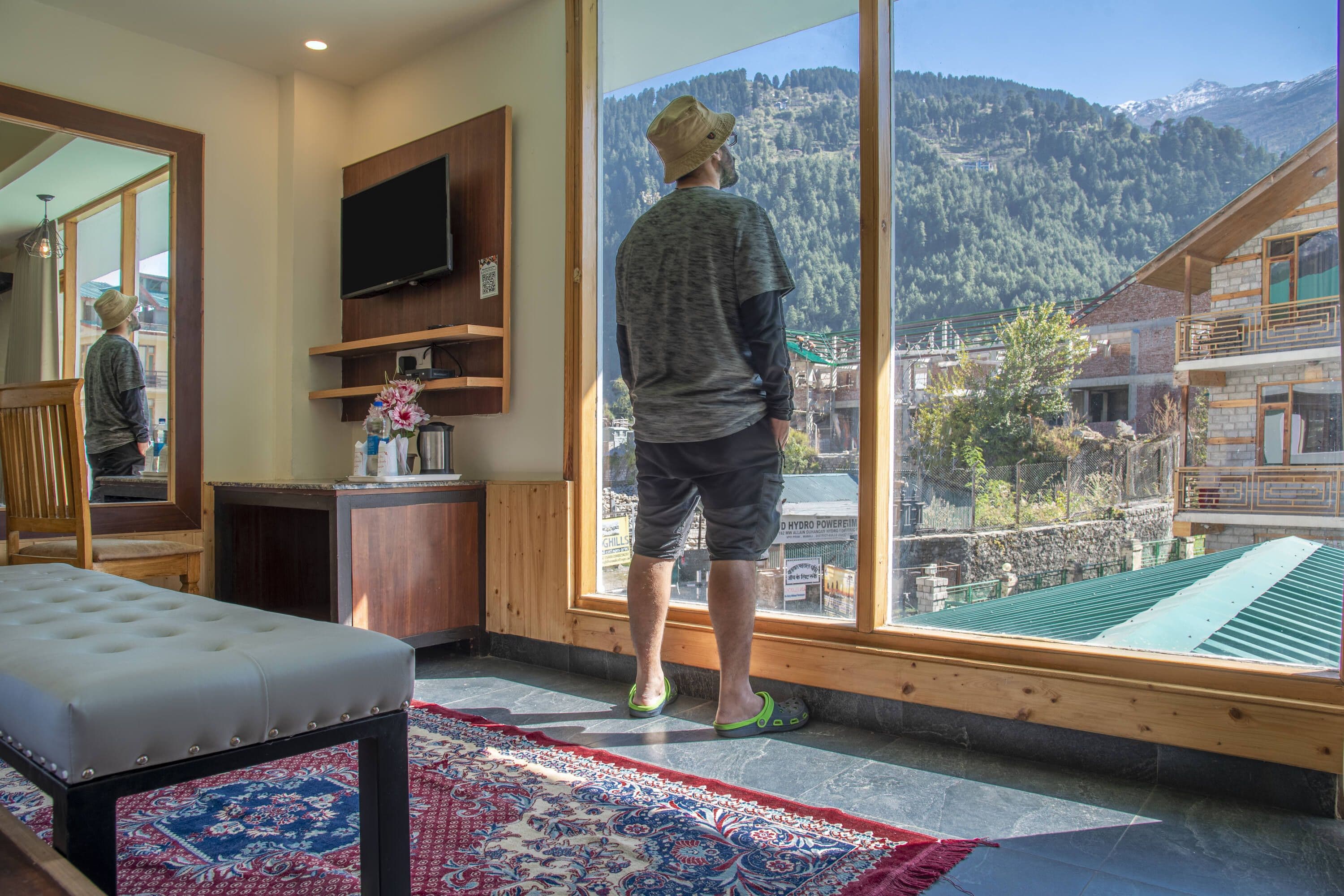 Standard Room with Balcony (NON AC, Partial View)