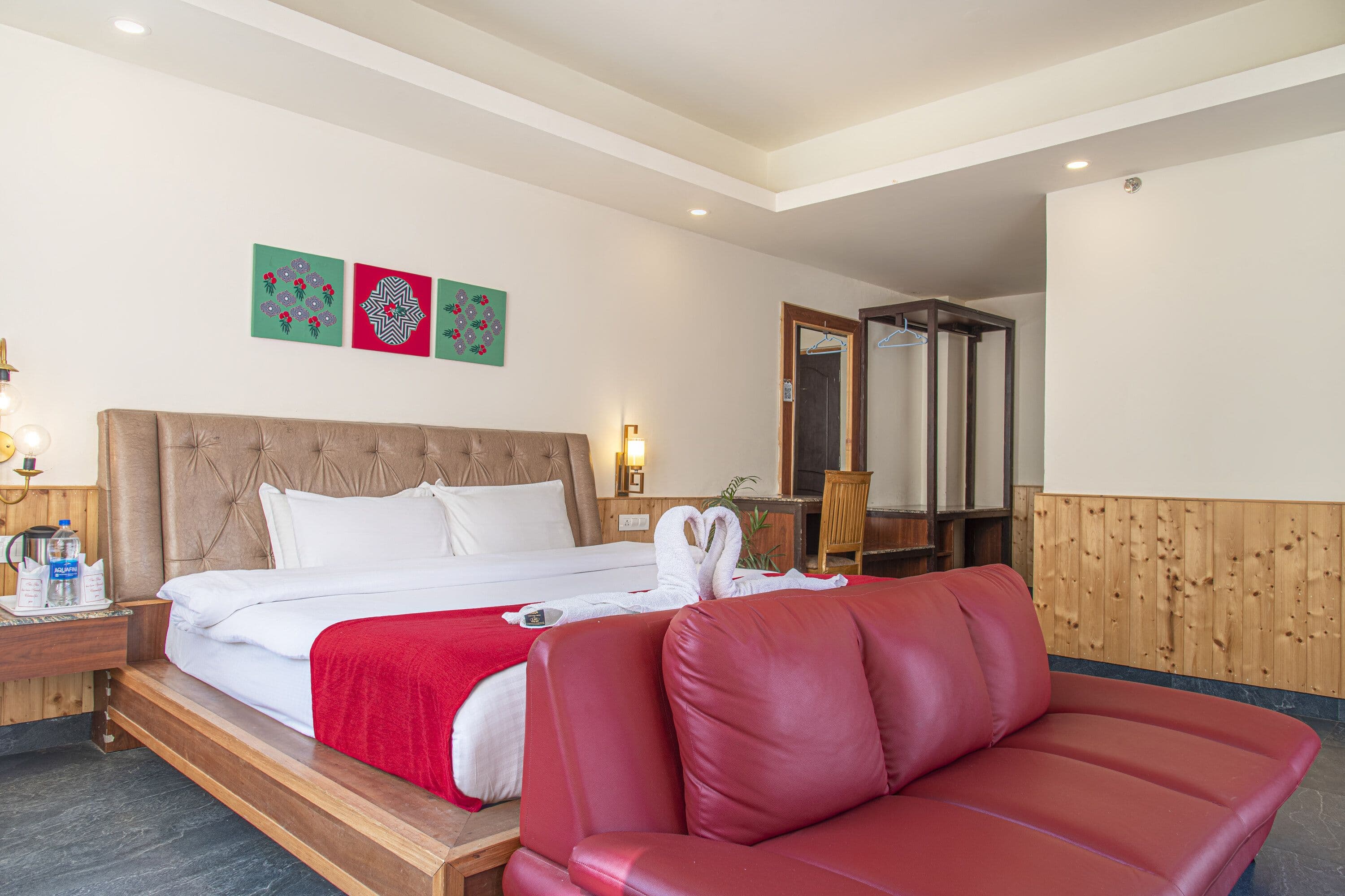 Standard Room with Balcony (NON AC, Partial View)