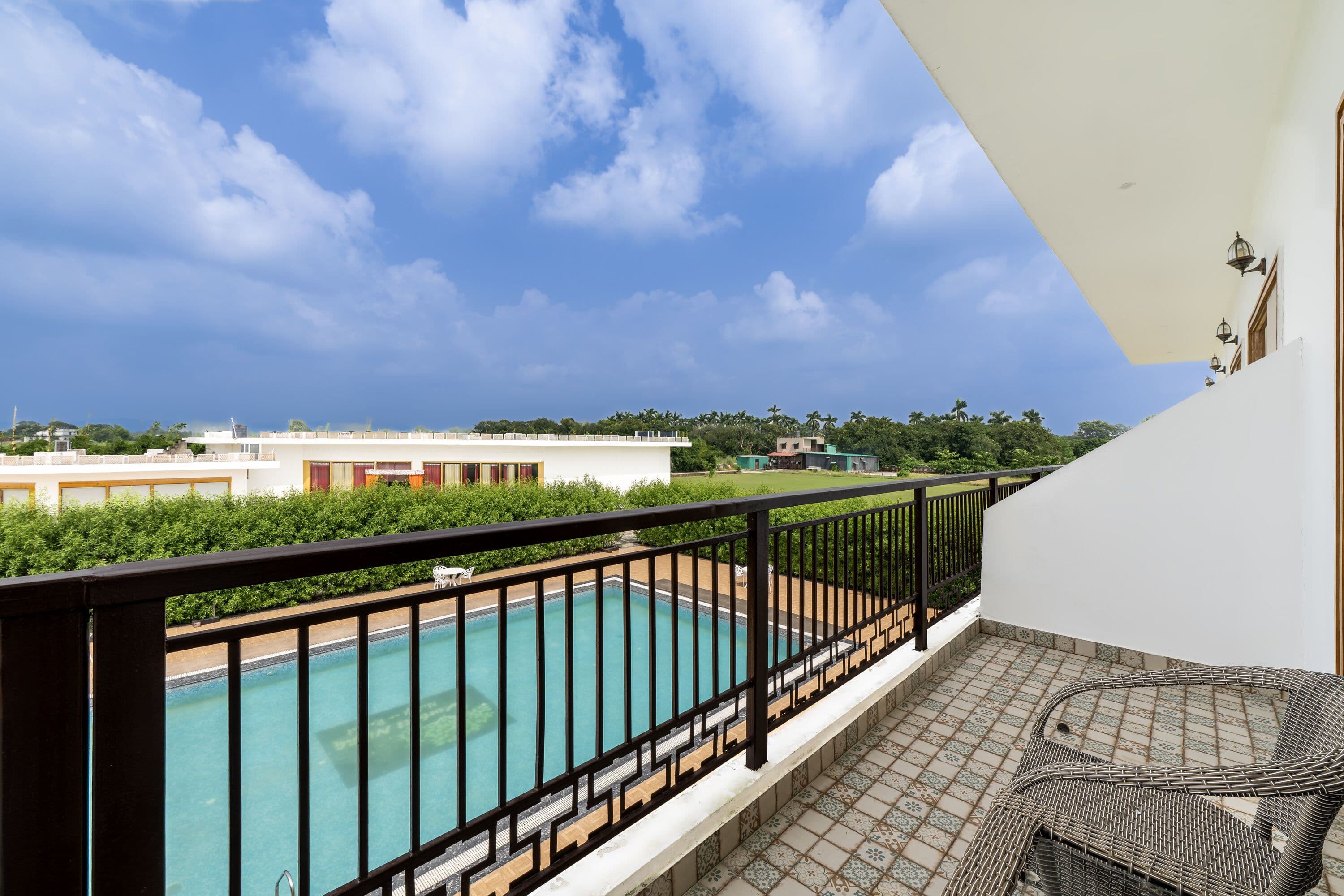 Deluxe Room with Balcony (Pool View)