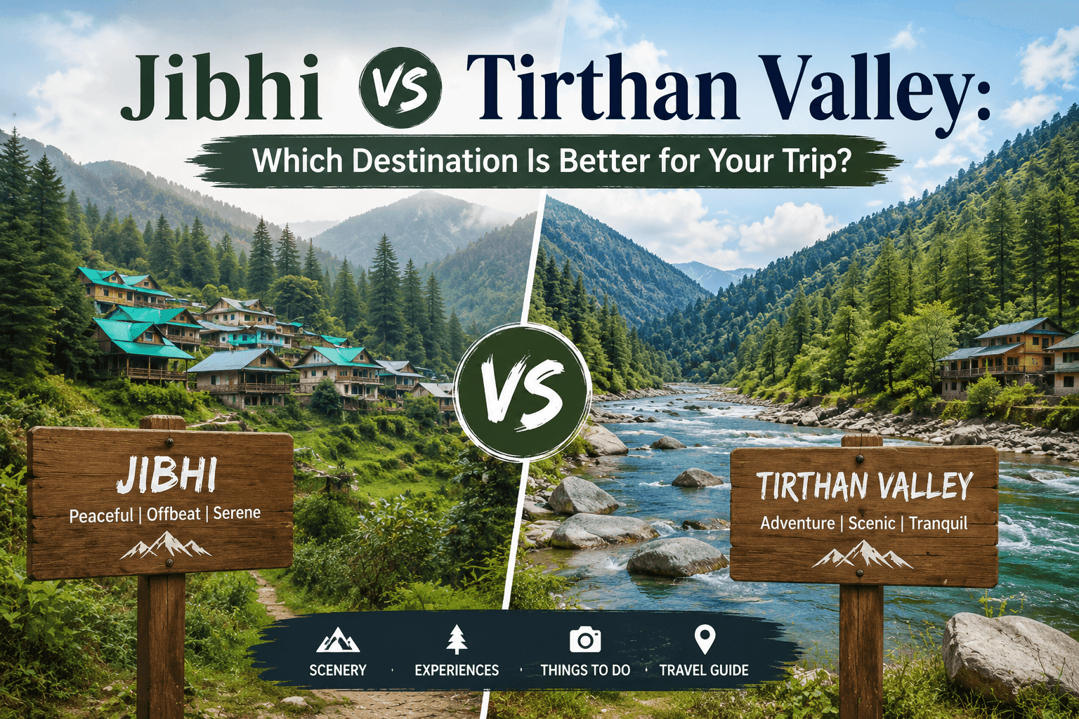 Jibhi vs Tirthan Valley: Which Destination Is Better for Your Trip?