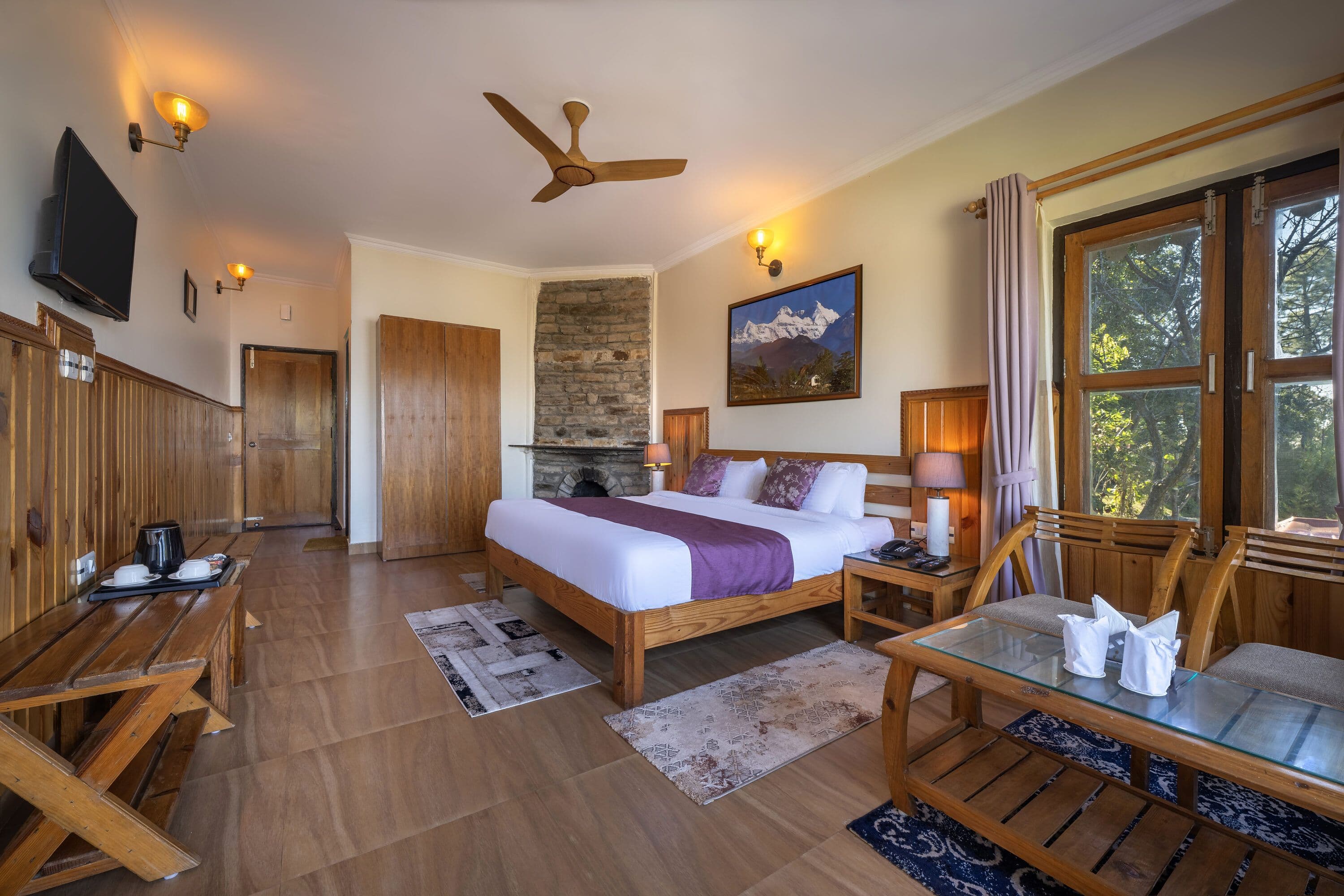 Cottage Room with Open Terrace (Mountain View)