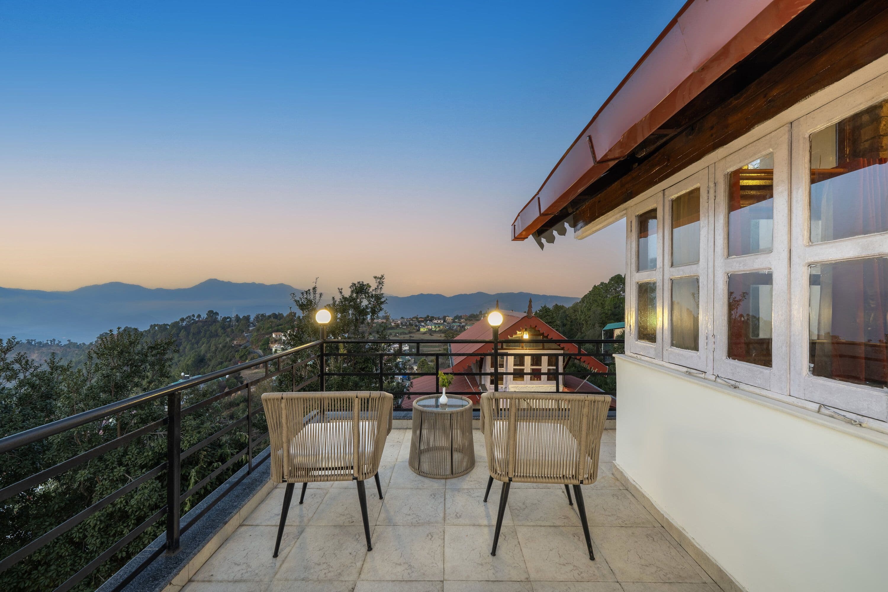 Attic Room with Private Terrace (Himalayan View)