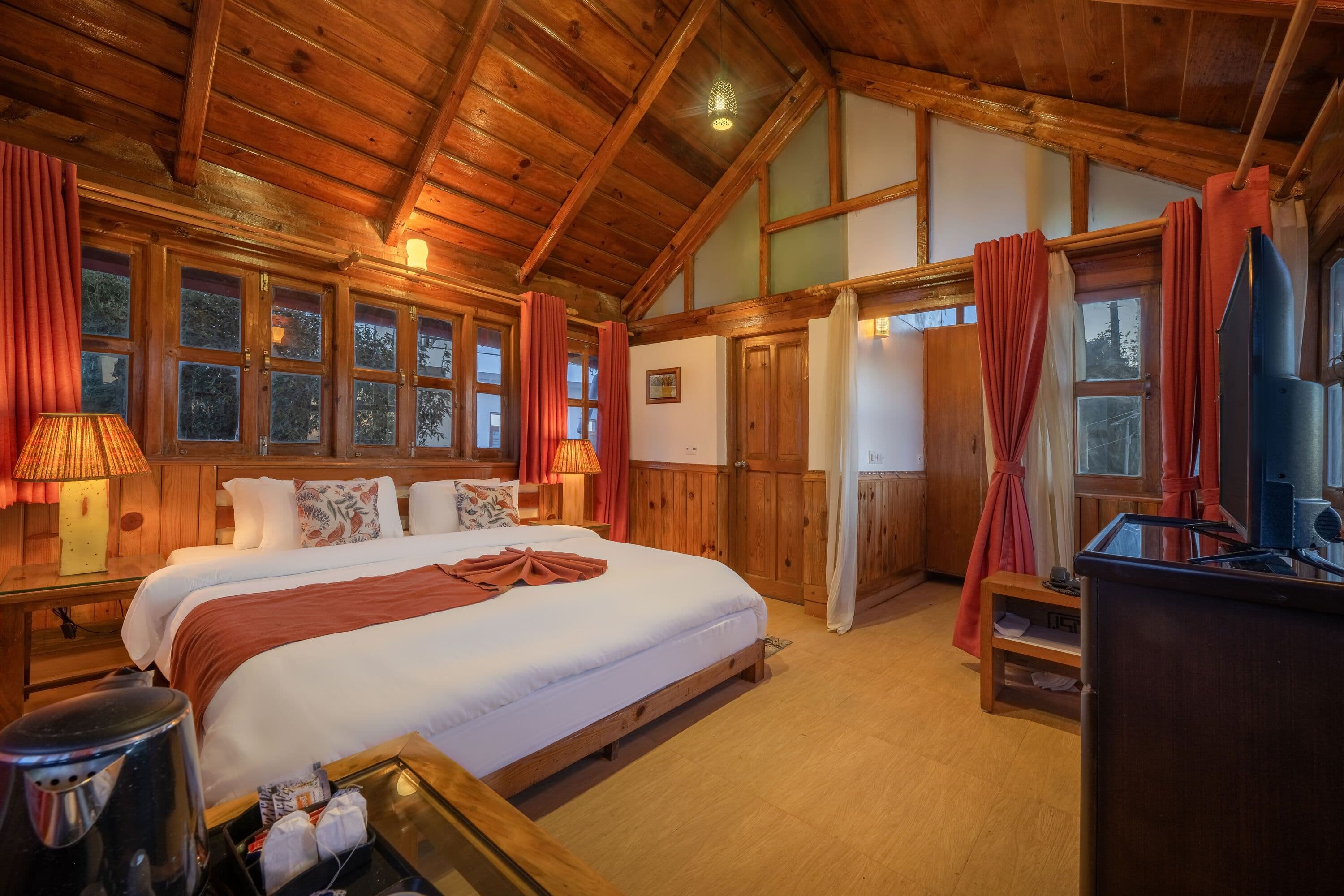 Attic Room with Private Terrace (Himalayan View)