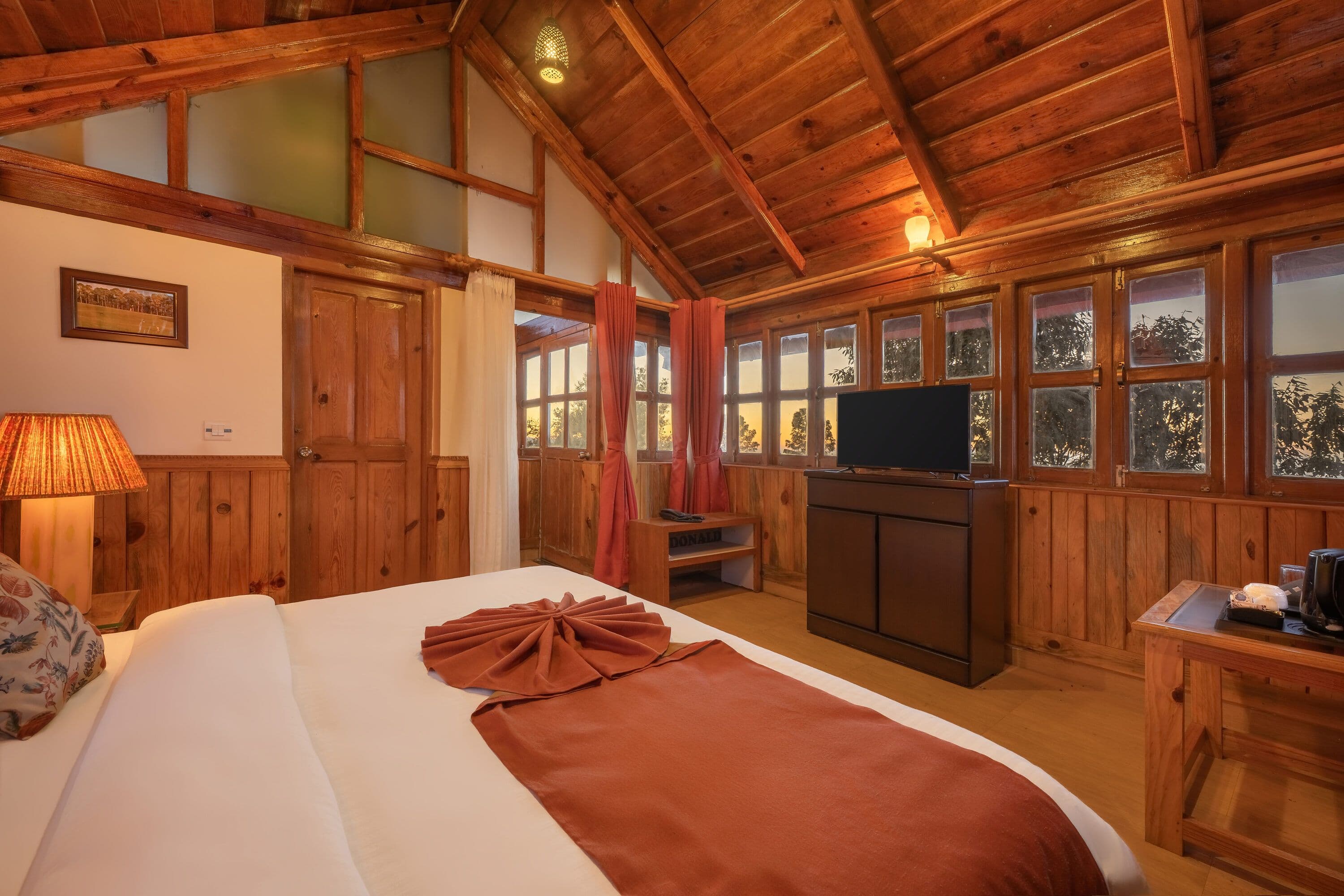 Attic Room with Private Terrace (Himalayan View)