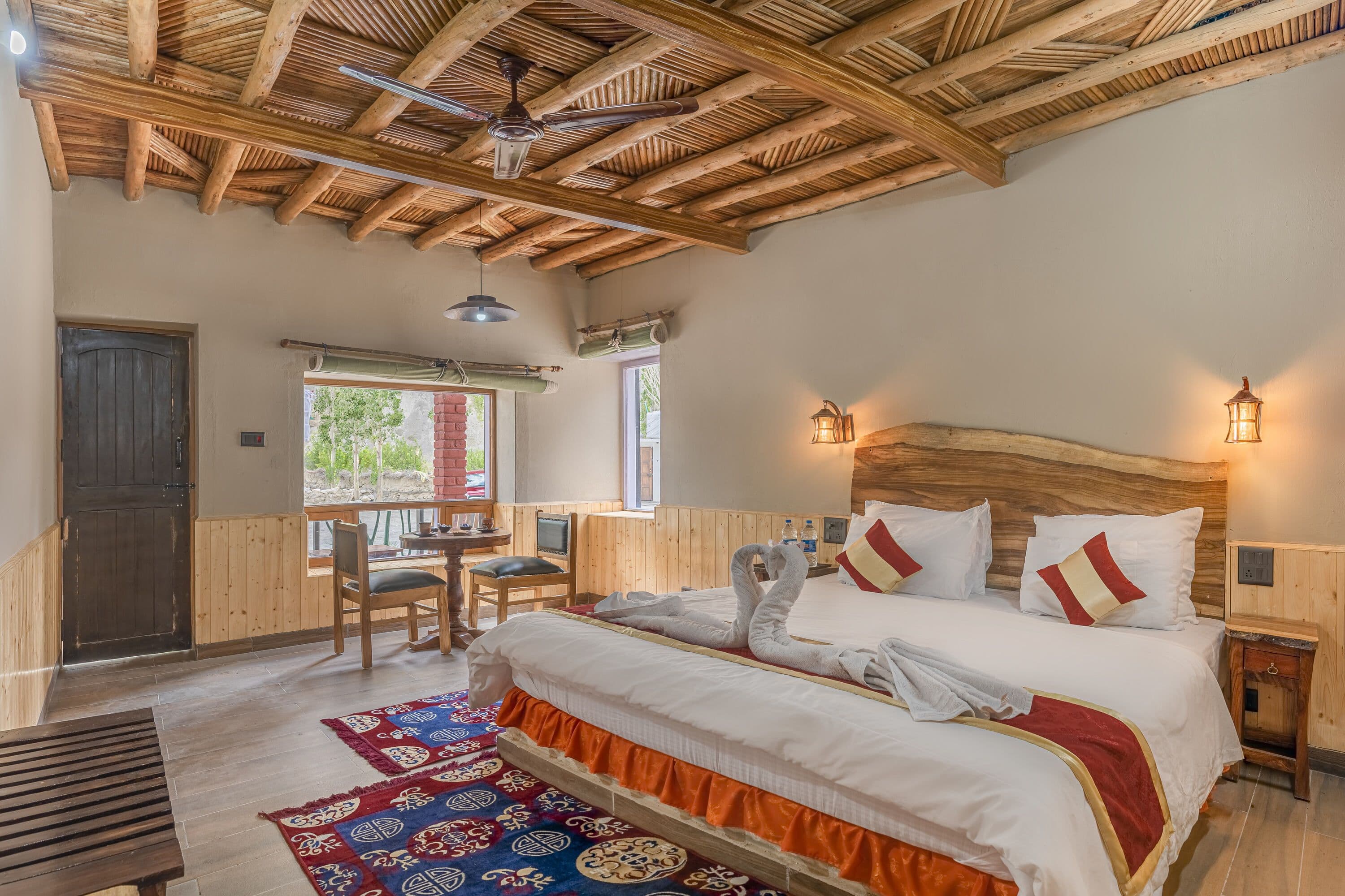 Mud Huts with Private Deck (Mountain View)
