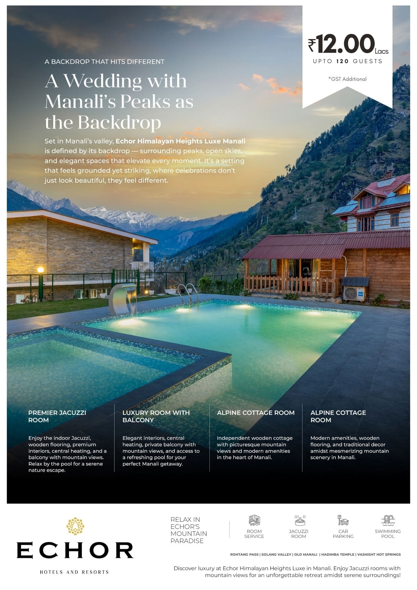 Echor Himalayan Heights Luxe, Manali
